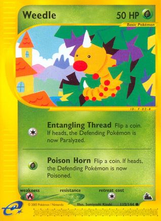 Weedle (115) (115) 115  Skyridge - Common