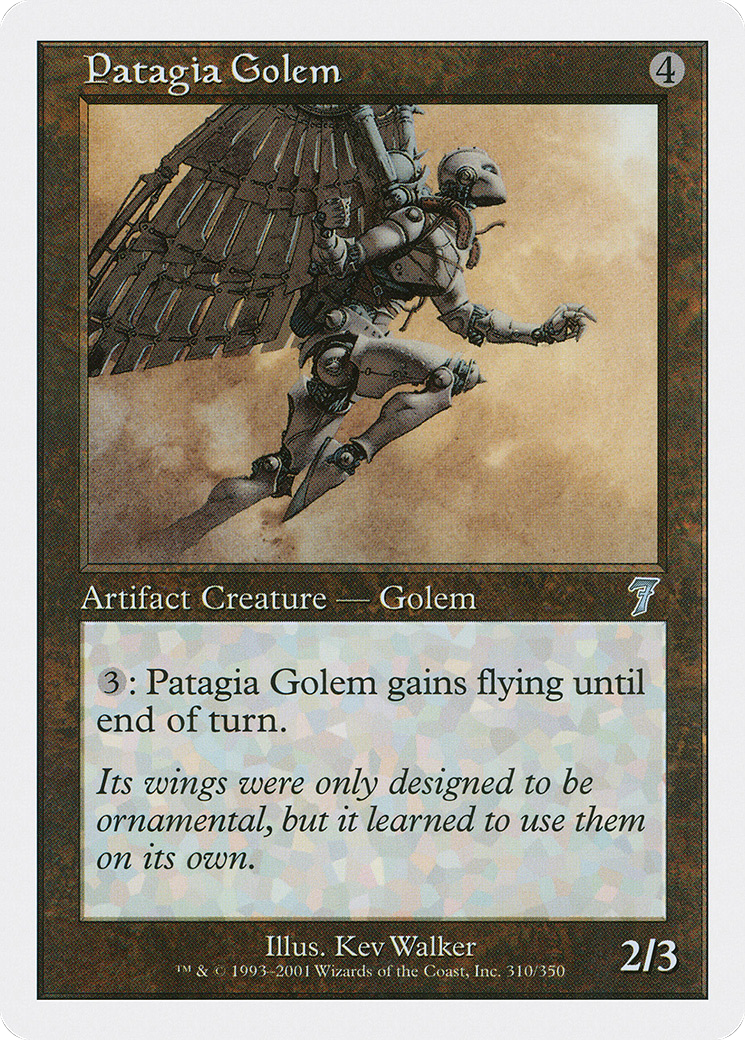 Patagia Golem (7ED-310★) - 7th Edition
