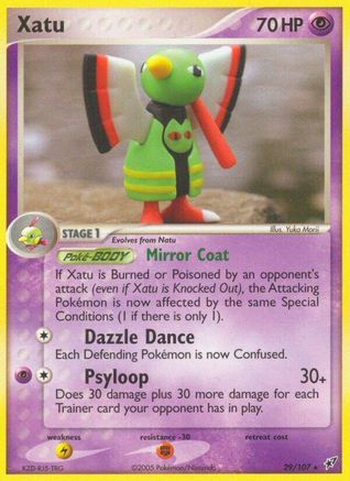 Xatu 029  Deoxys - Rare