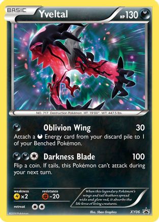 Yveltal XY06  - Holofoil XY Promos - Promo