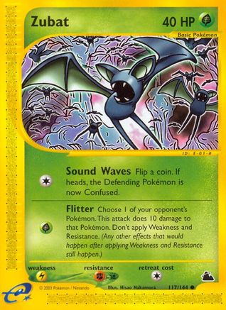 Zubat (117) (117) 117  Skyridge - Common