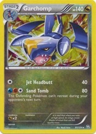 Garchomp (Cracked Ice Holo) 091/124  - Holofoil Deck Exclusives - Holo Rare
