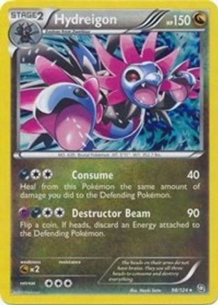 Hydreigon (Cracked Ice Holo) 098/124  - Holofoil Deck Exclusives - Holo Rare
