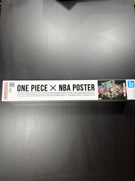 One Piece x NBA Poster