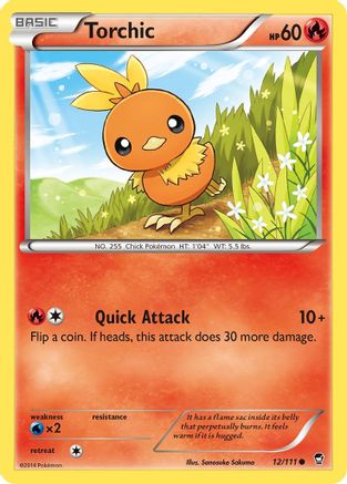 Torchic 012/111  XY  Furious Fists - Common