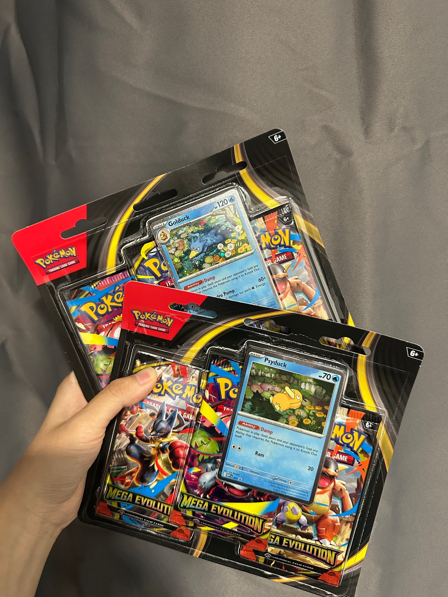 Mega Evolutions 3 Packs Blisters Set