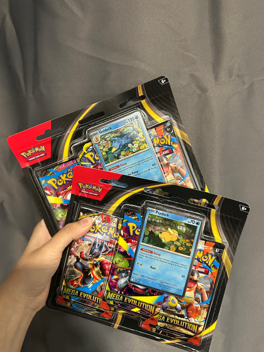 Mega Evolutions 3 Packs Blisters Set