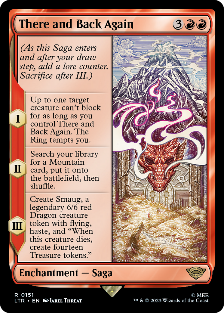 There and Back Again (LTR-151) - The Lord of the Rings: Tales of Middle-earth Foil