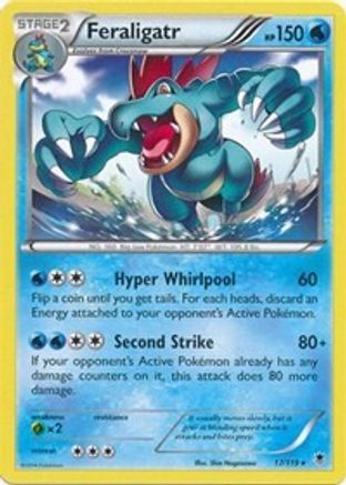 Feraligatr (XY Phantom Forces) 017/119  Deck Exclusives - Rare