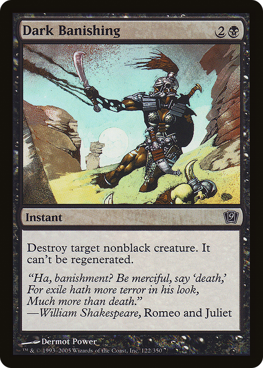 Dark Banishing (9ED-122★) - 9th Edition Foil