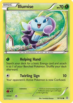 Illumise 018/160  XY  Primal Clash - Common