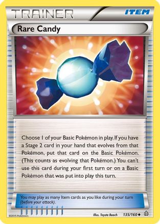Rare Candy 135/160  XY  Primal Clash - Uncommon