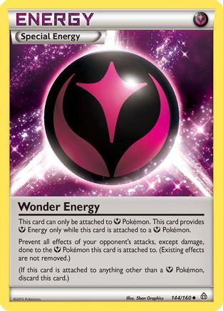 Wonder Energy 144/160  XY  Primal Clash - Uncommon