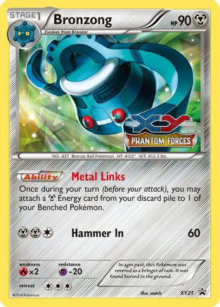 Bronzong (Prerelease) XY21  - Holofoil XY Promos - Promo
