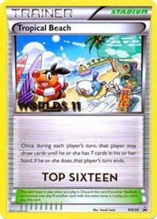 Tropical Beach (Worlds 11) [Top 16] BW28  Black and White Promos - Promo