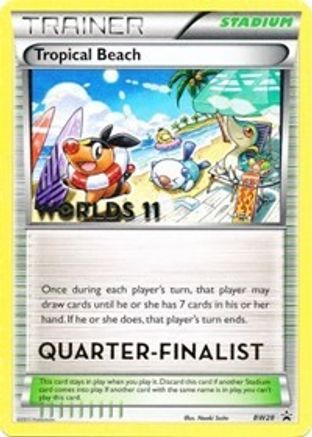 Tropical Beach (Worlds 11) [Quarter-Finalist] BW28  Black and White Promos - Promo