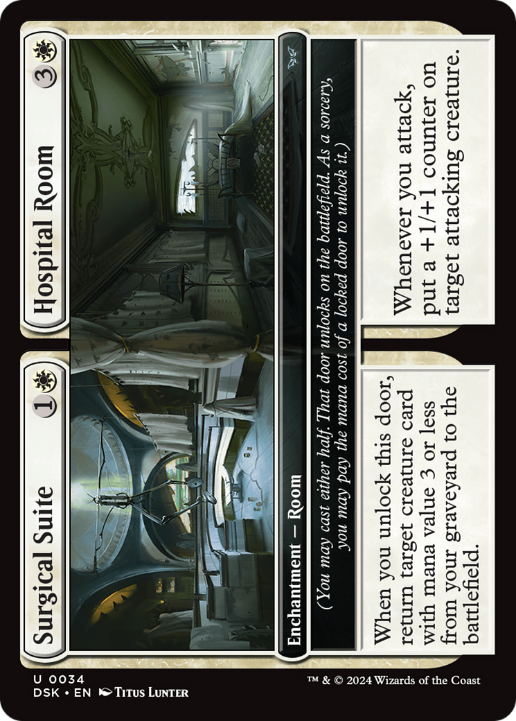 Surgical Suite // Hospital Room (DSK-034) - Duskmourn: House of Horror