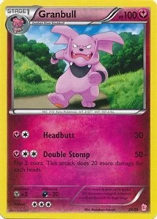 Granbull (#29) (#29) 029  XY Trainer Kit Sylveon & Noivern - Common