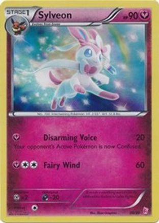 Sylveon (#30 (#30 - Holo) 030  - Holofoil XY Trainer Kit Sylveon & Noivern - Common