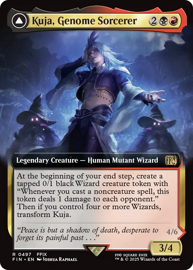 Kuja, Genome Sorcerer (Extended Art) (FIN-497) - FINAL FANTASY: (Extended Art) Foil