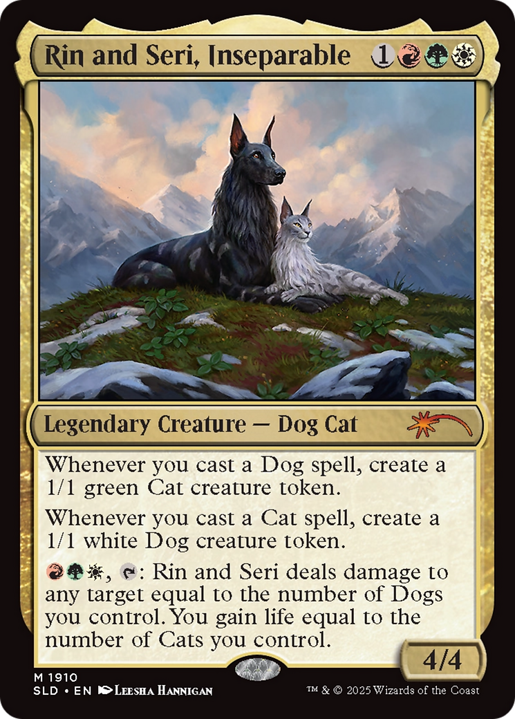 Rin and Seri, Inseparable (SLD-1910) - Secret Lair Drop