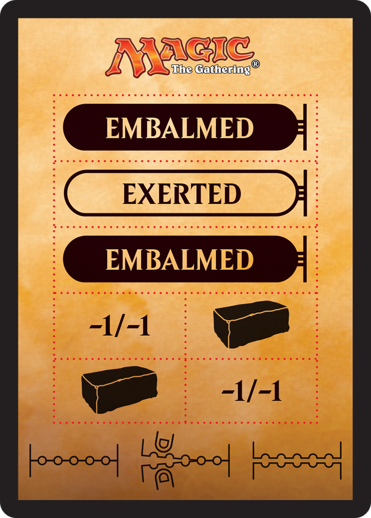 Punch Card Token (AKH-000) - Amonkhet Tokens
