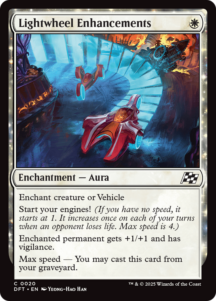 Lightwheel Enhancements (DFT-020) - Aetherdrift: (enchantment)