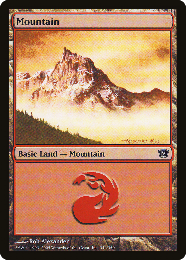 Mountain (9ED-346) - 9th Edition