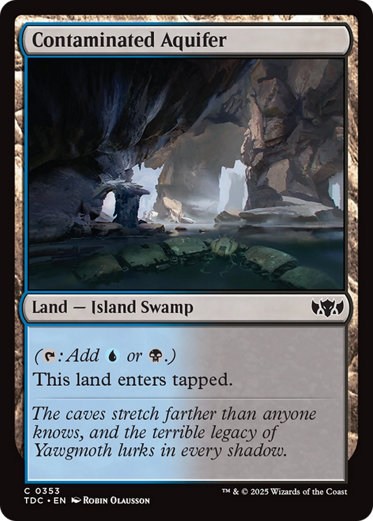 Contaminated Aquifer (TDC-353) - Commander: Tarkir: Dragonstorm