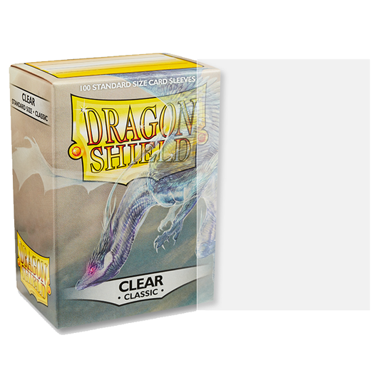 Dragon Shield 100 Classic Sleeves - Clear 'Spook'