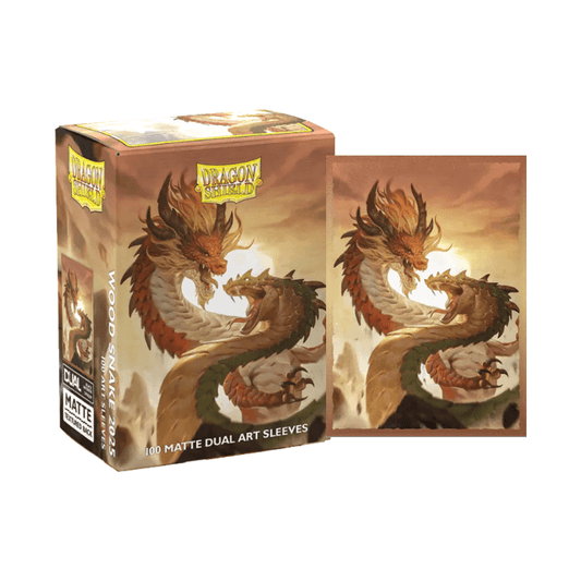 [Matte Dual Art Sleeves] Wood Snake 100pcs