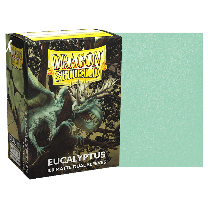 [Matte Dual Sleeves] Eucalyptus 100pcs