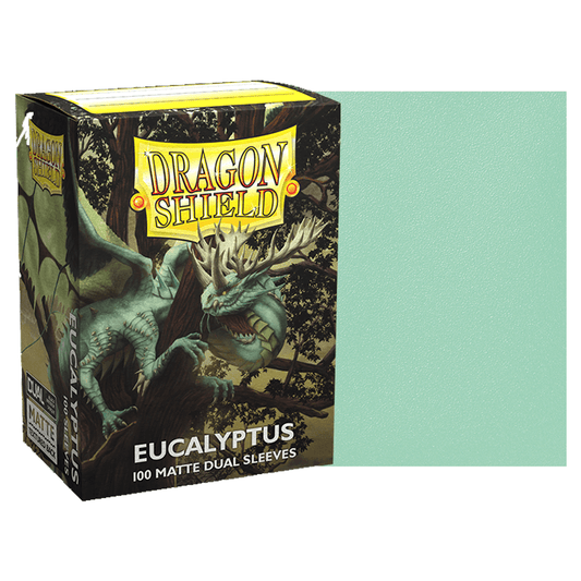 [Matte Dual Sleeves] Eucalyptus 100pcs