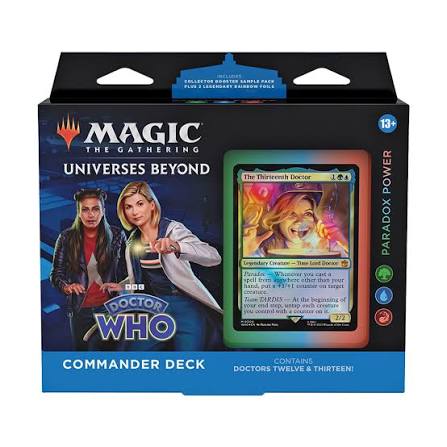 Doctor Who Commander Deck “Paradox Power”