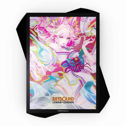 Spiritforged Art Sleeves: Spirit Blossom Ahri