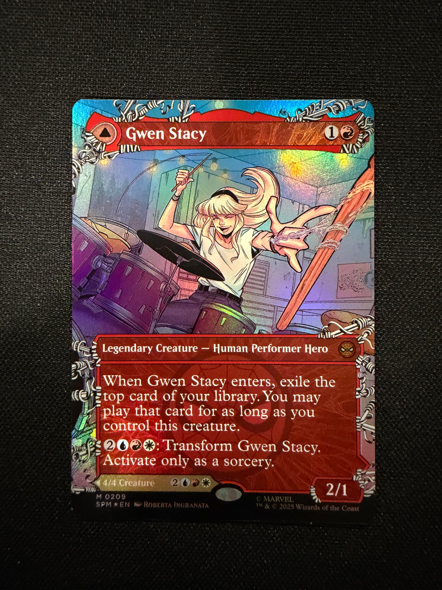 Gwen Stacy Foil 0209