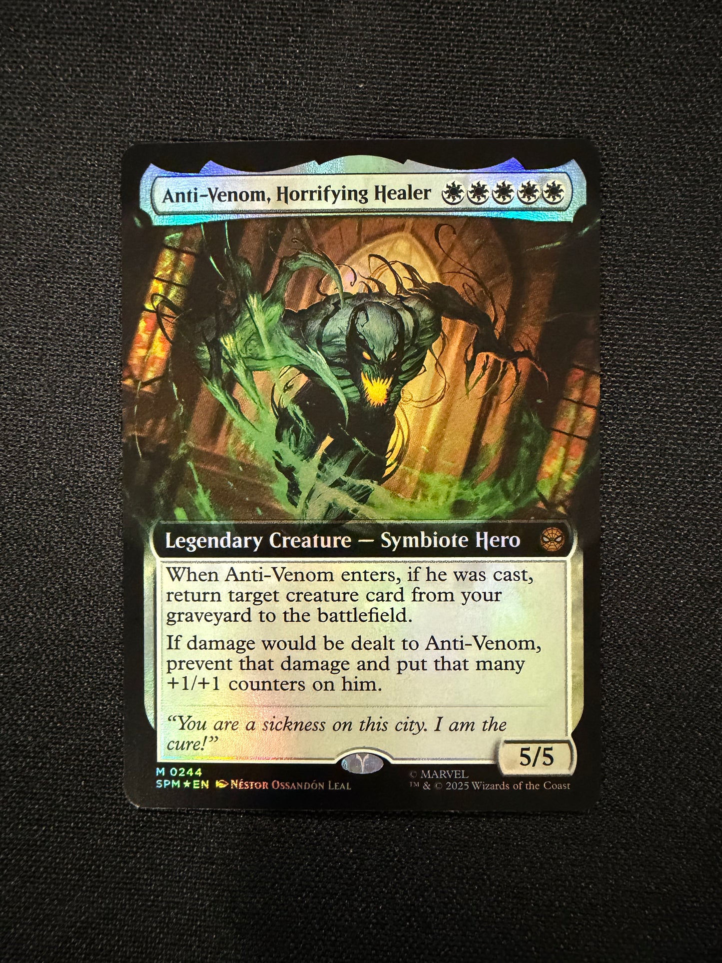 Anti-Venom, Horrifying Healer Foil 0244