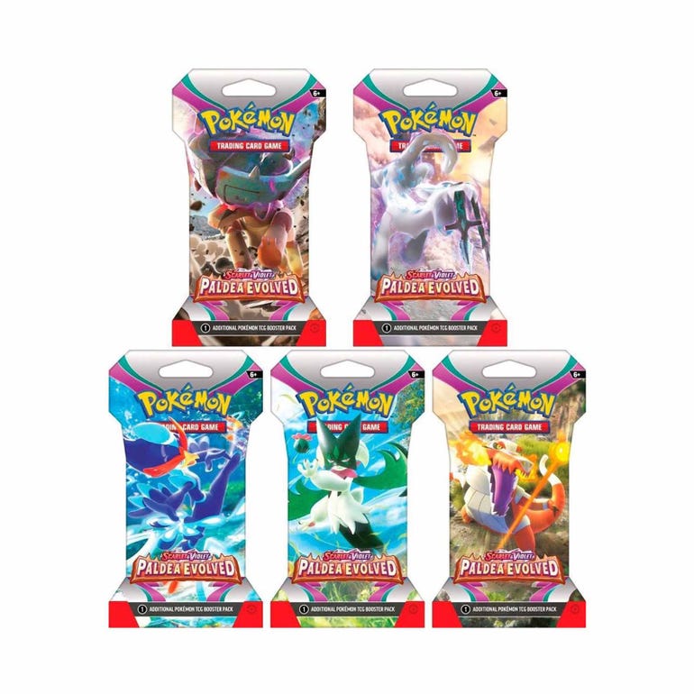 Paldea Evolved Sleeved Booster Pack