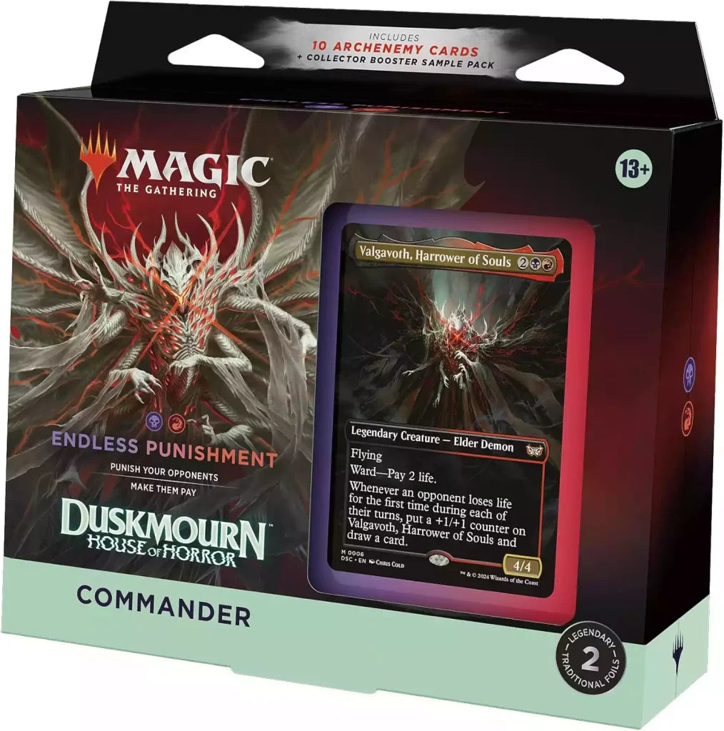 Duskmourn House of Horror “Endless Punishment” Commander Deck