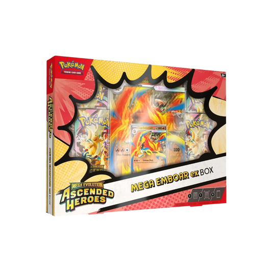 Ascended Heroes Mega Emboar ex Box