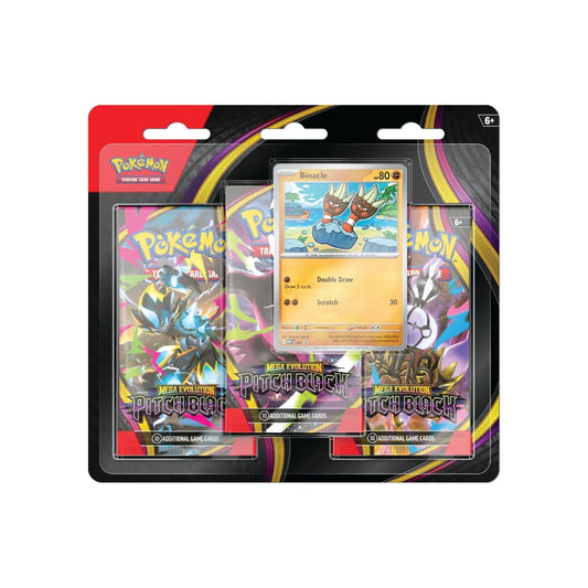 Pitch Black 3-Pack Blister