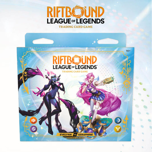 [SHIPS ON Q4 2026] Radiance Showdown Deck Evelynn vs Seraphine