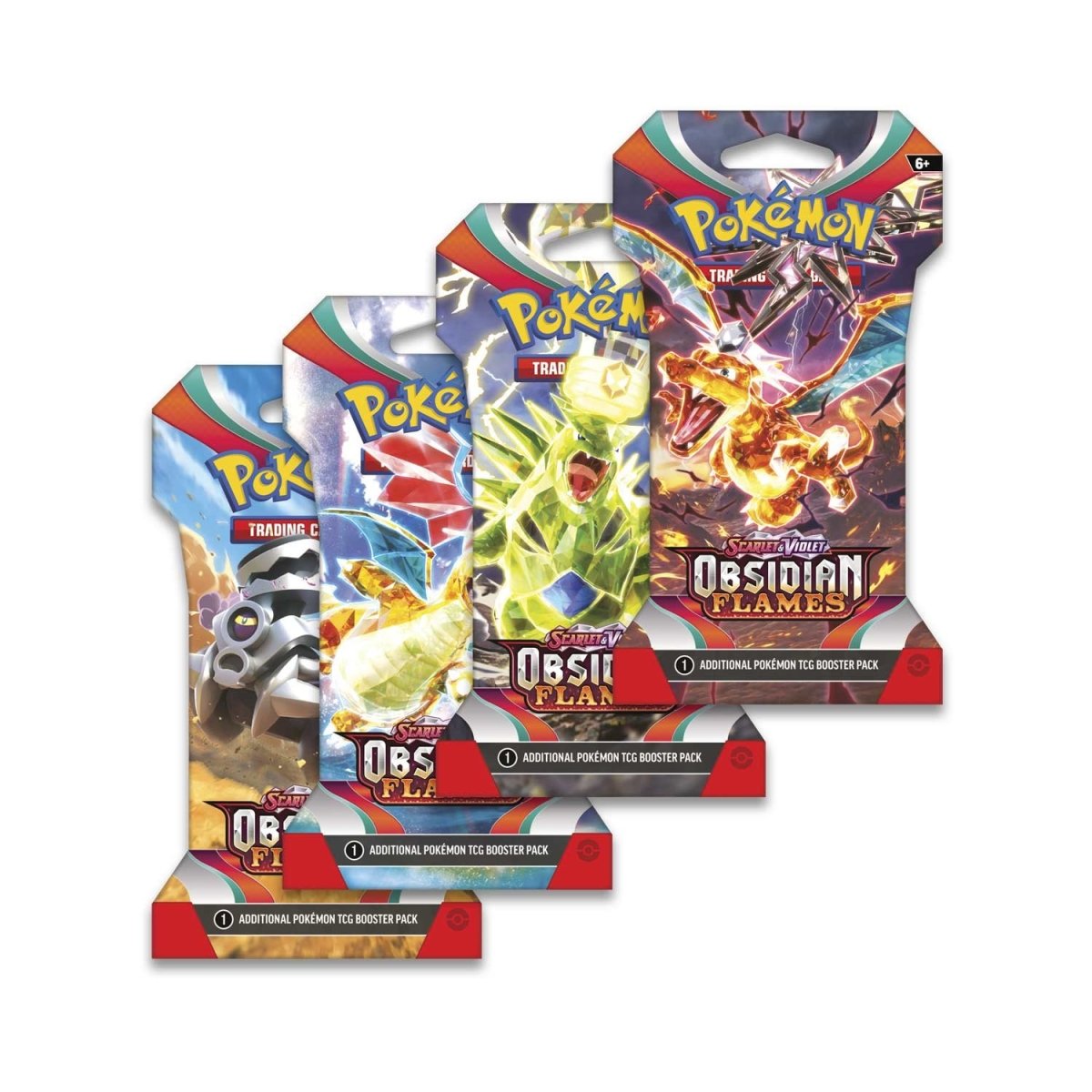 Pokémon TCG: Scarlet & Violet-Obsidian Flames Sleeved Booster Pack