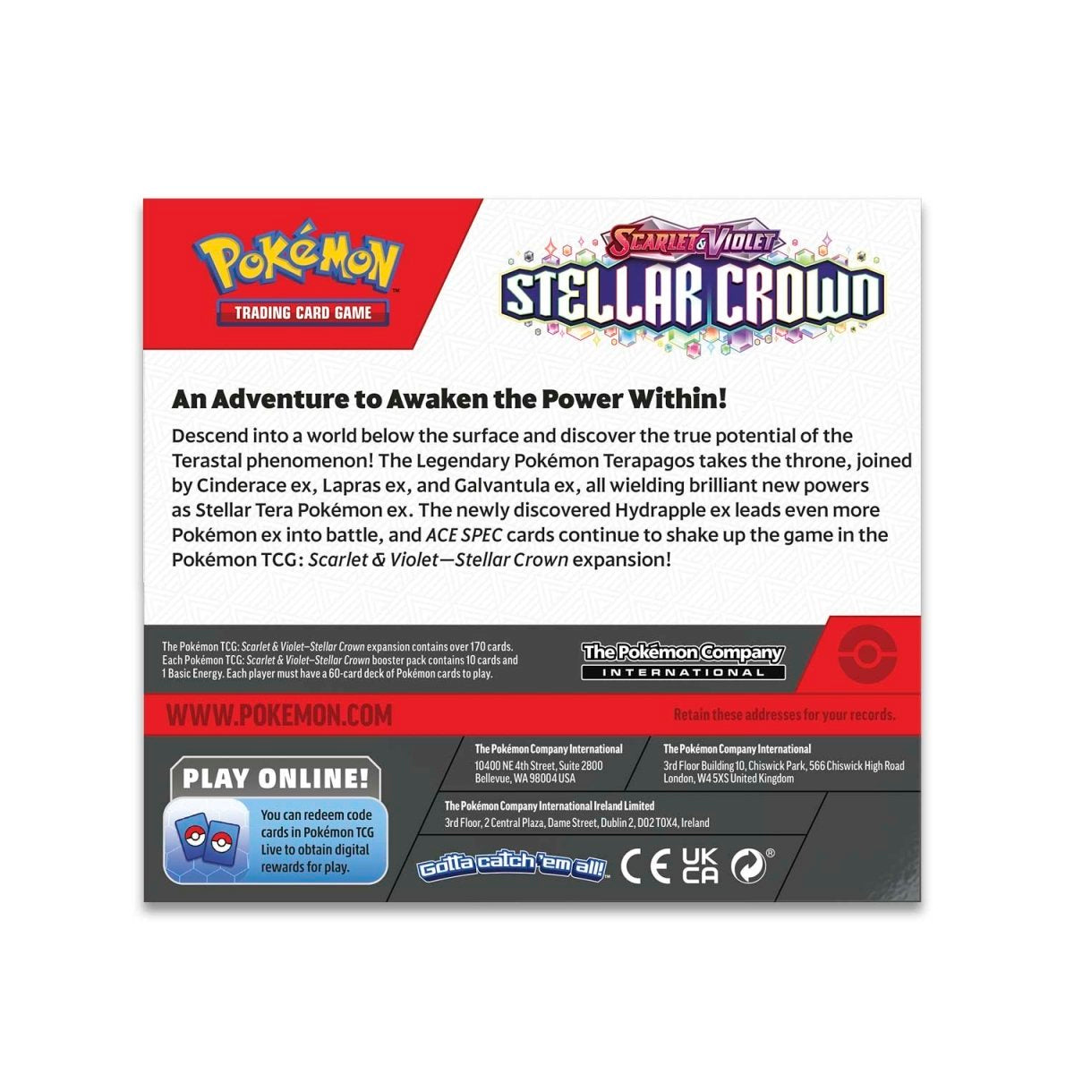 Pokémon TCG: Scarlet & Violet-Stellar Crown Booster Box