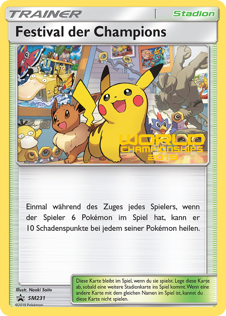 Champions Festival (World Championships 2019) SM231  SM Promos - Promo