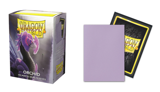 [Matte Dual Sleeves] Orchid 100pcs