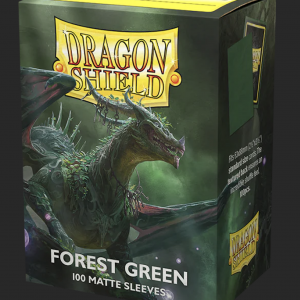 [Matte Sleeves] Forest Green 100pcs