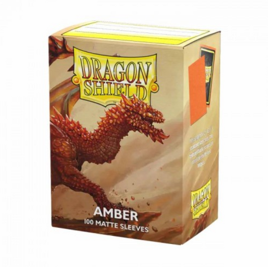 [Matte Sleeves] Amber 100pcs