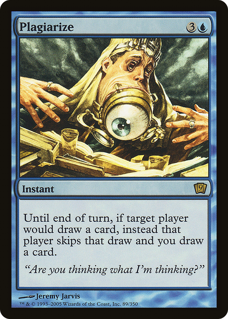 Plagiarize (9ED-089) - 9th Edition Foil