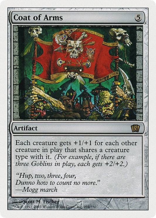Coat of Arms (8ED-294) - 8th Edition Foil